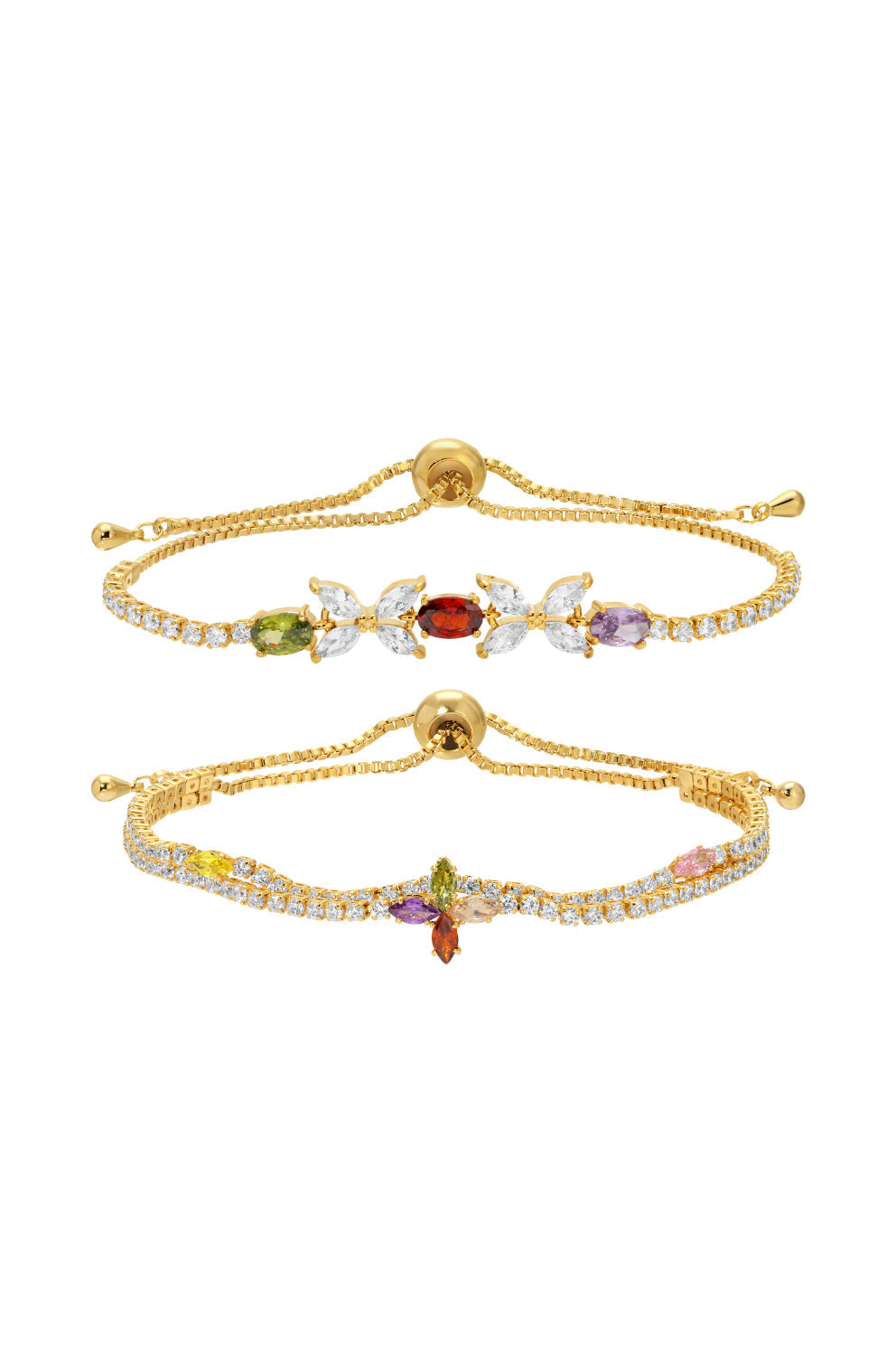 Elizabeth 3-Piece Bolo Bracelet Set