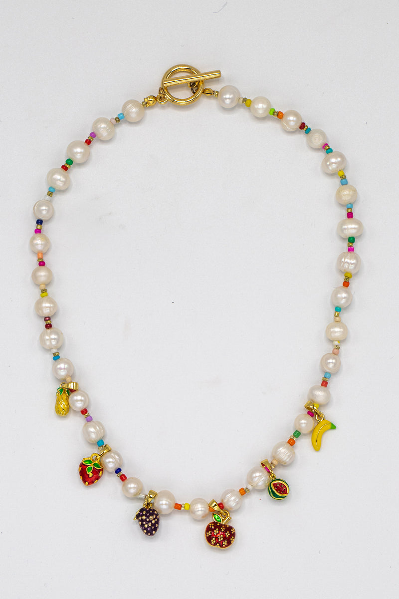 Tropical Trinkets Necklace – Eye Candy Los Angeles