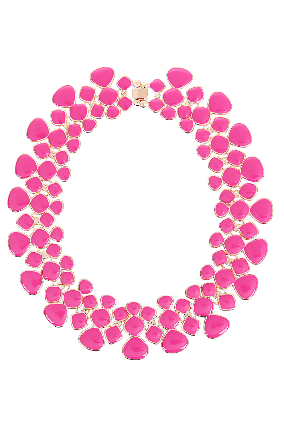 Cindy Pink Collar Necklace