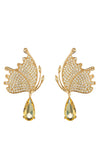 Millie 18K Gold Dangle Earrings with Sparkling Cubic Zirconia