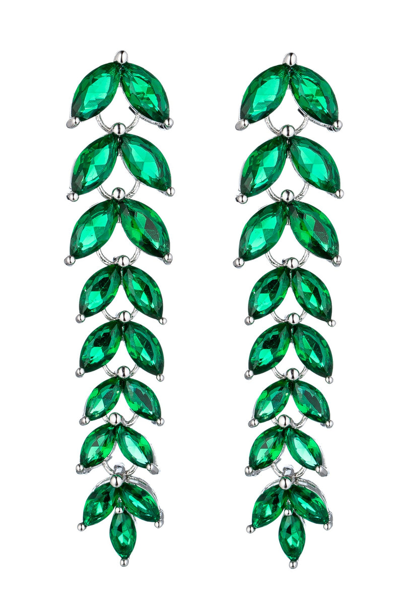 Verusha Vine Wreath CZ Earrings