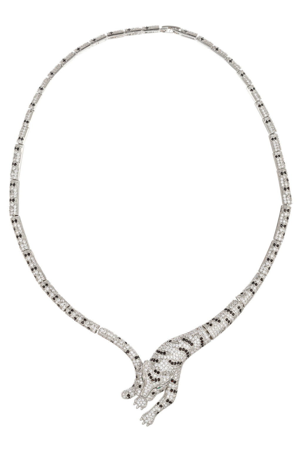 Roxana CZ Leopard Choker Necklace