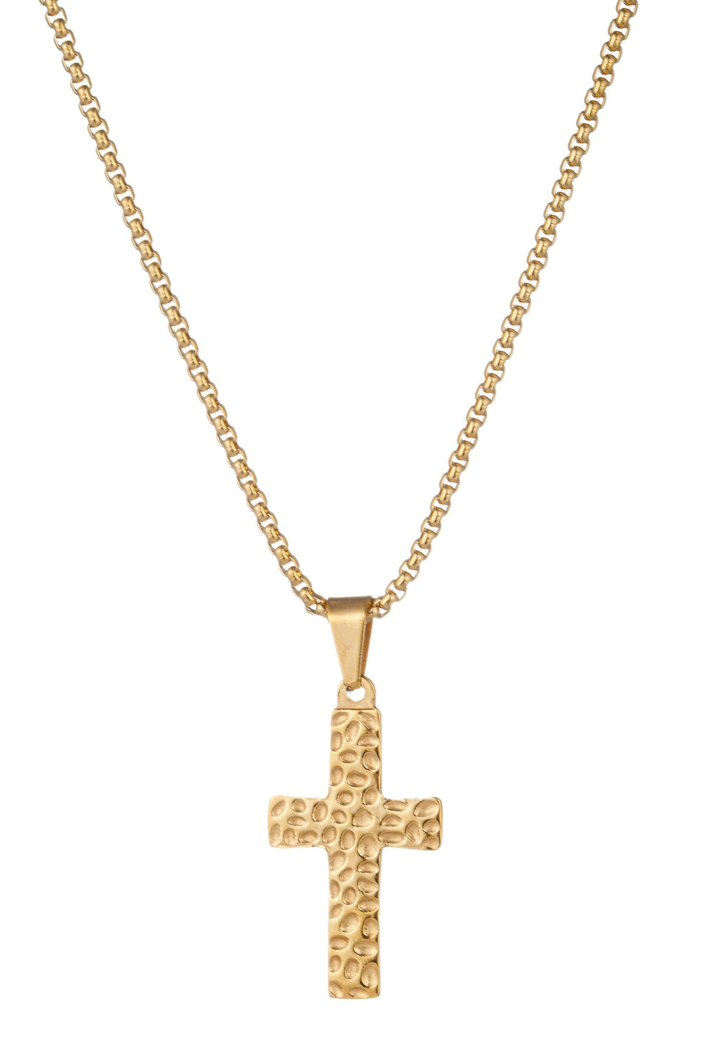Elliot Cross Pendant Necklace: A Graceful Emblem of Faith and Style.