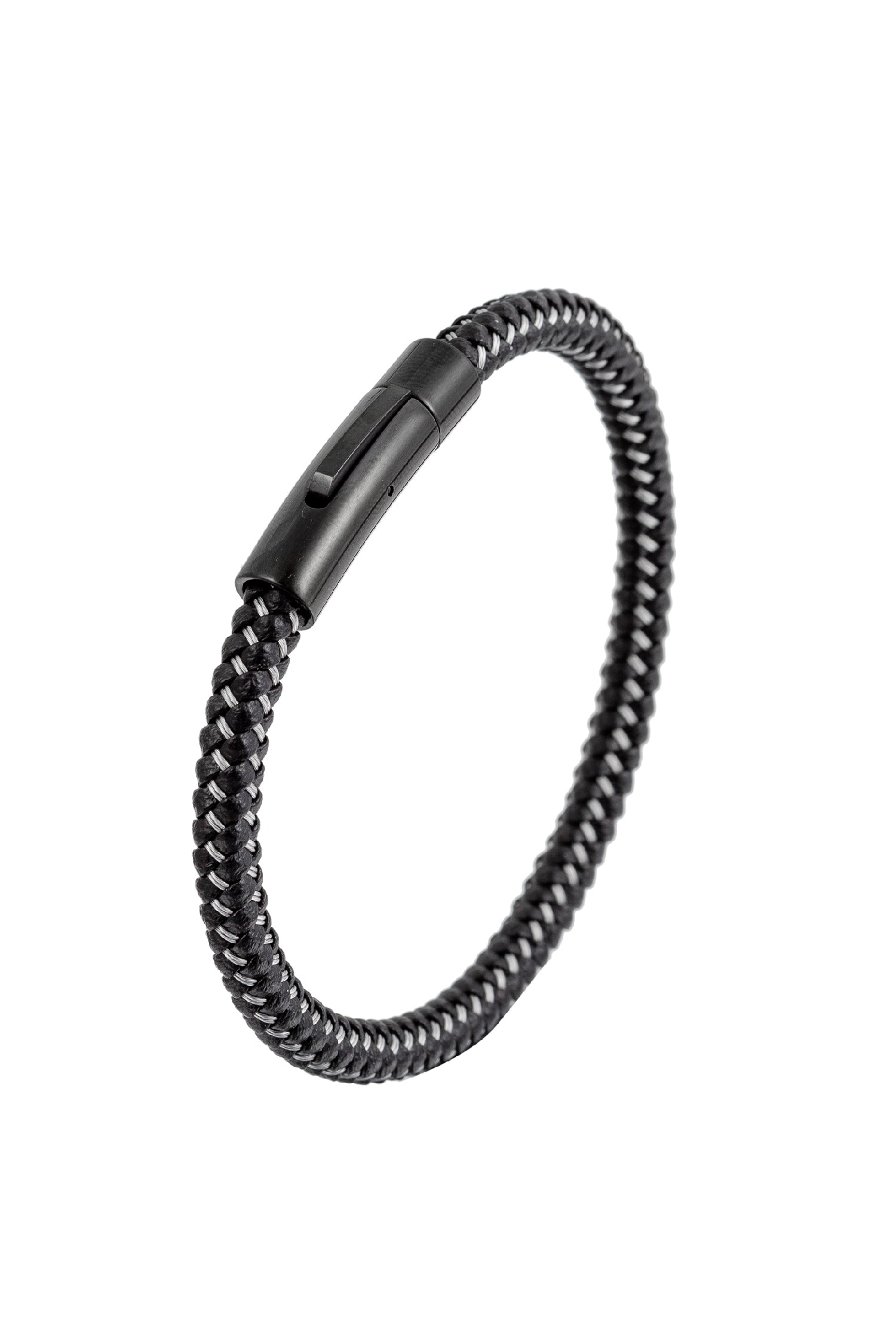 Black tone cuff bracelet