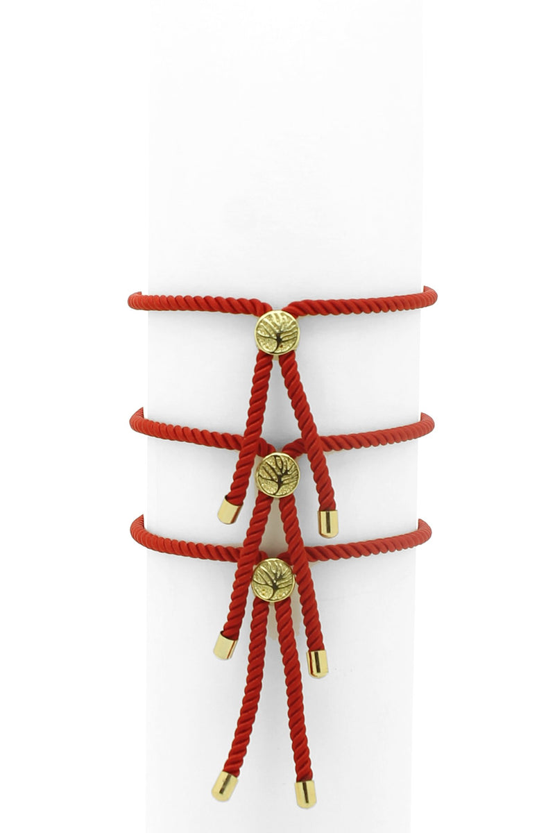 Harraz Red Cord Adjustable Bracelet