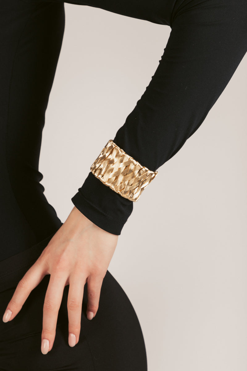 Chiara Mesh Cuff Bracelet