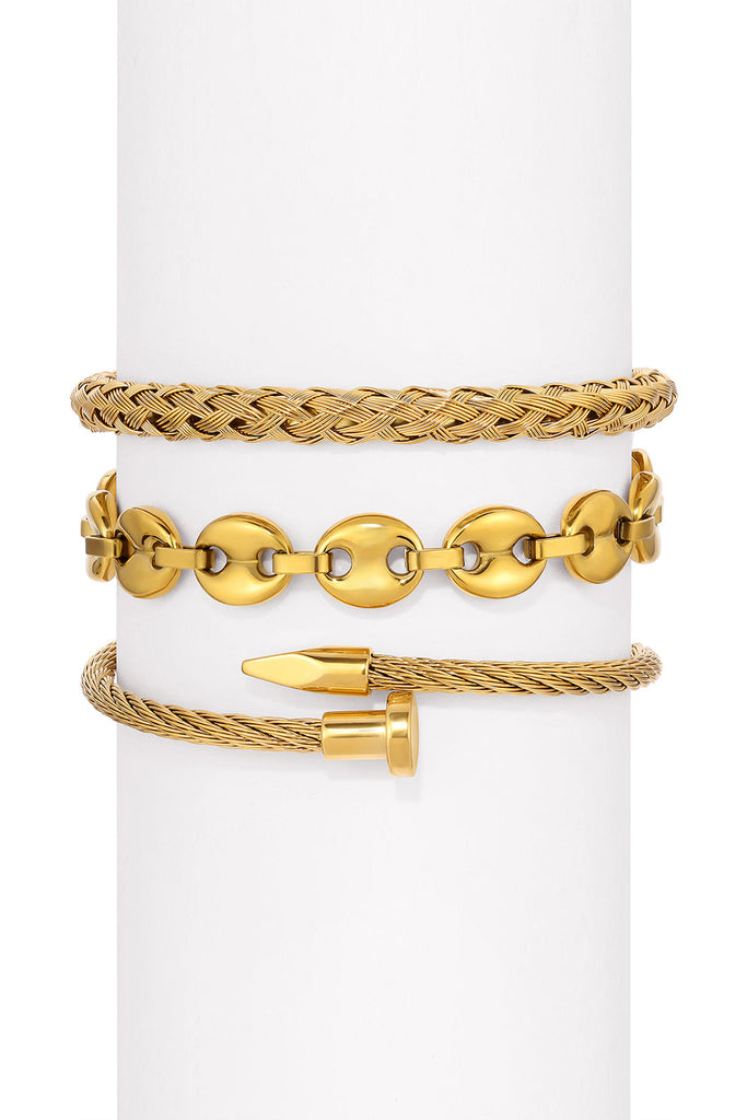 Raphael 3 Piece Bracelet Set