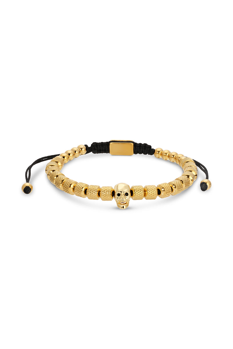 Lucas 3-Piece Skull Bracelet Set