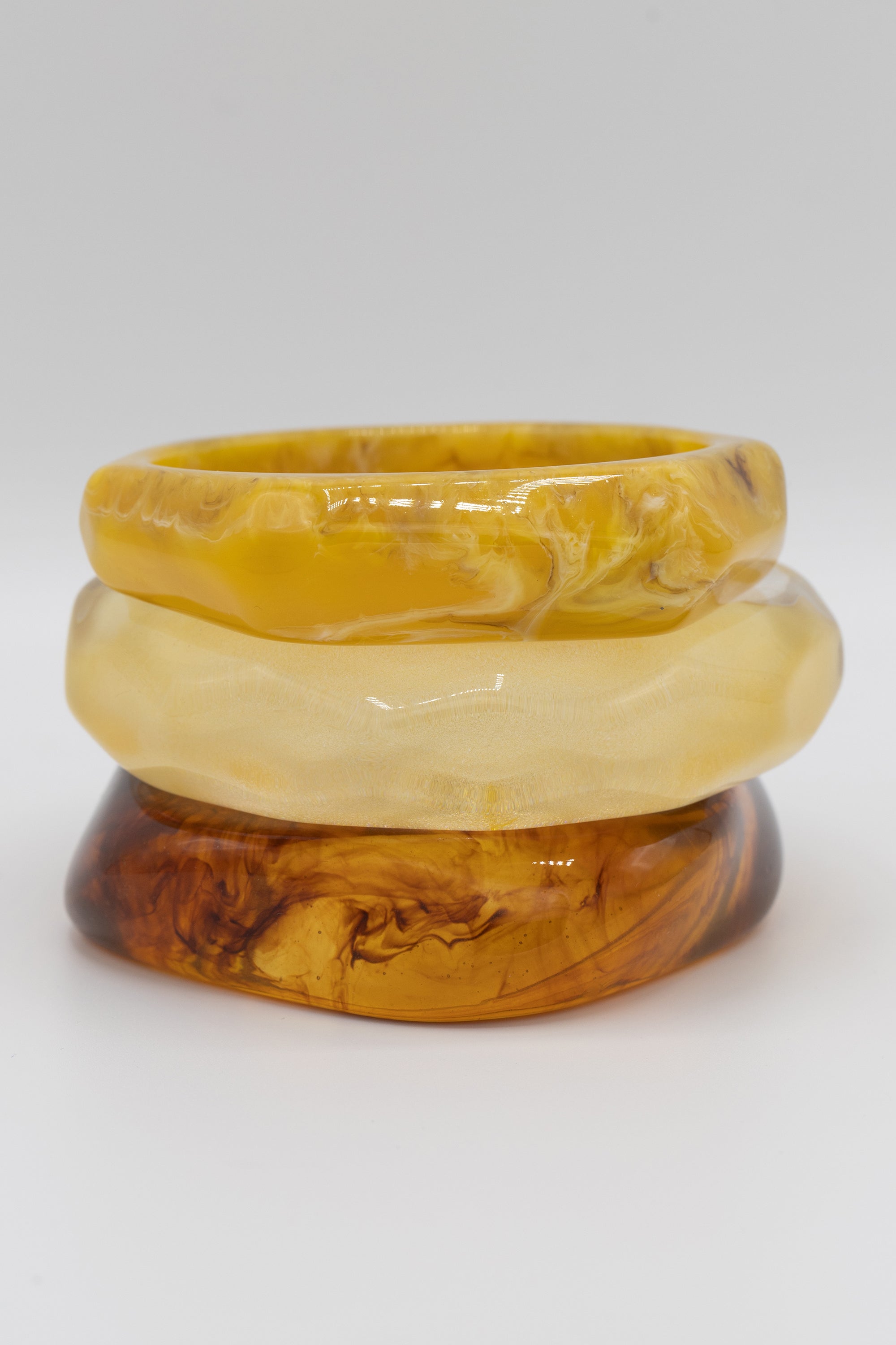 Honeycomb Haze Bangle Set
