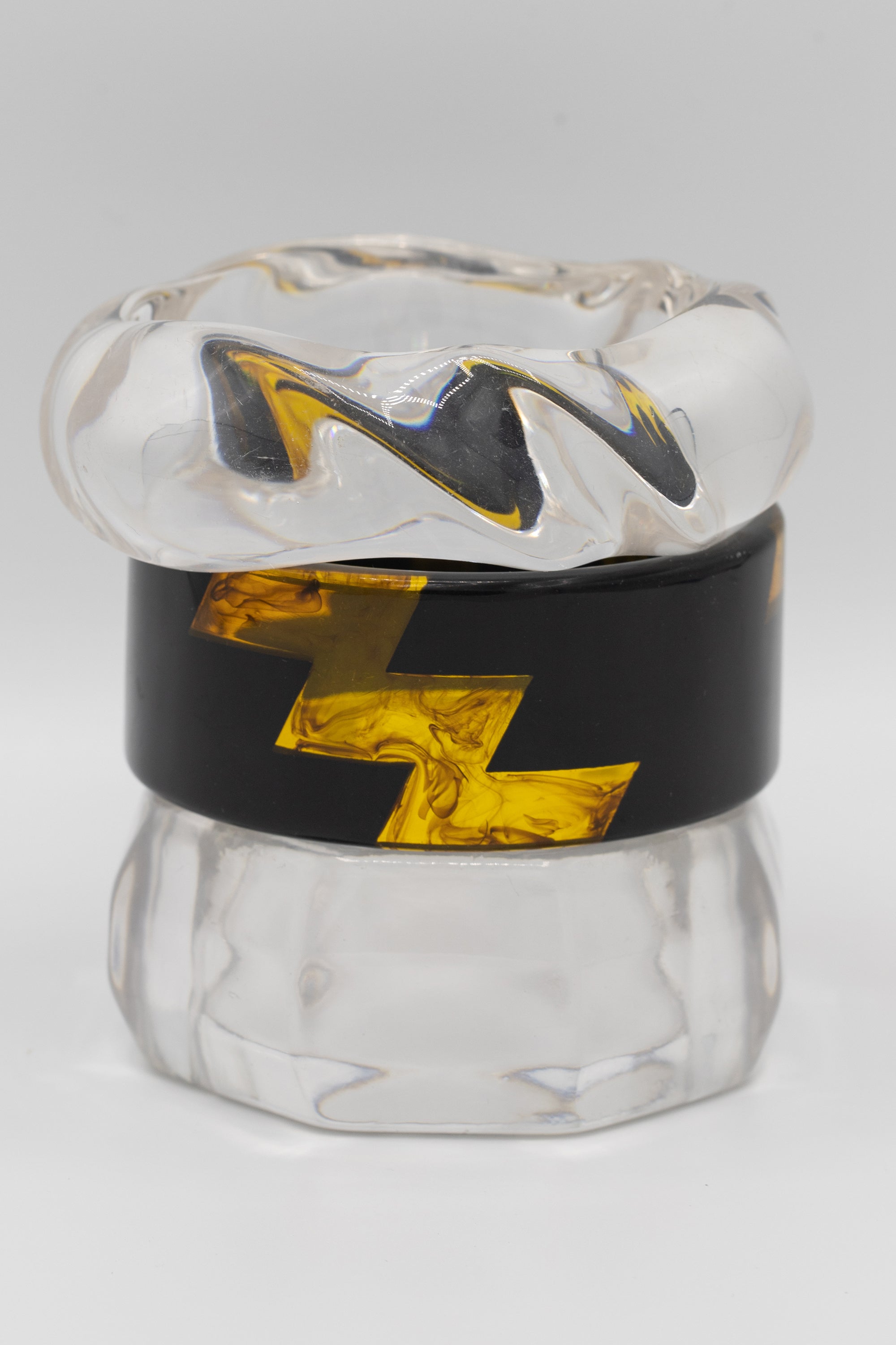 Crystal Current Bngle Set