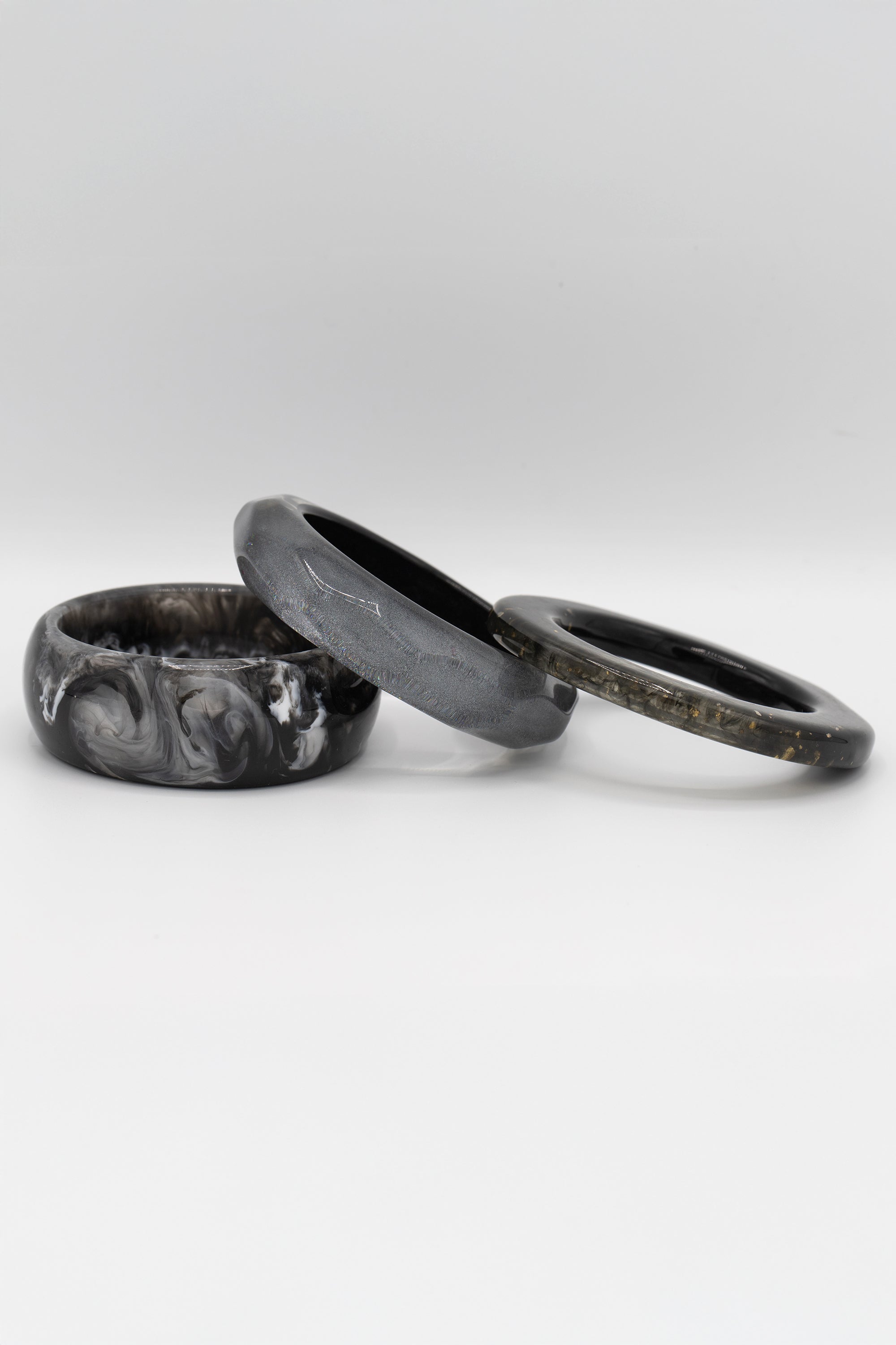 Stormy Stack Bangle Set