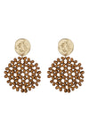 Lauren Seed Bead Earrings