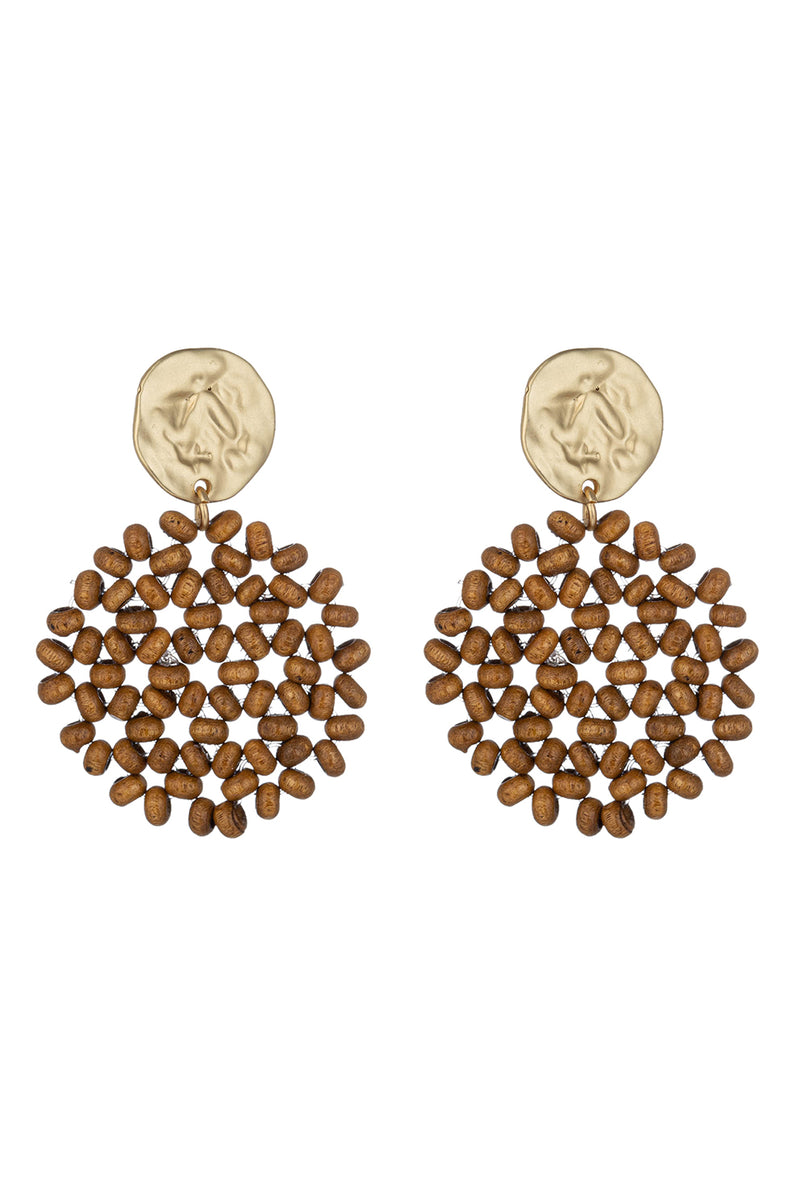Lauren Seed Bead Earrings