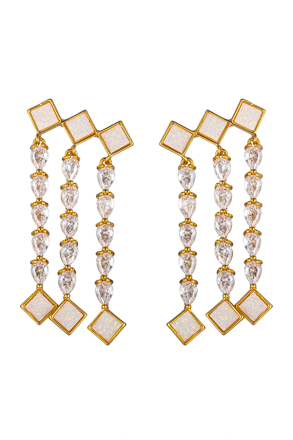 Noa CZ Dangle Earrings