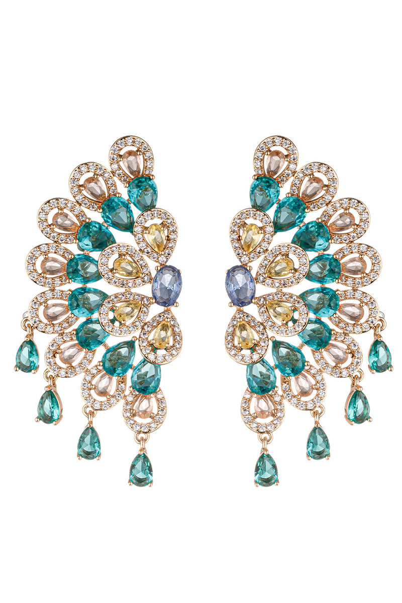 Alice CZ Drop Earrings
