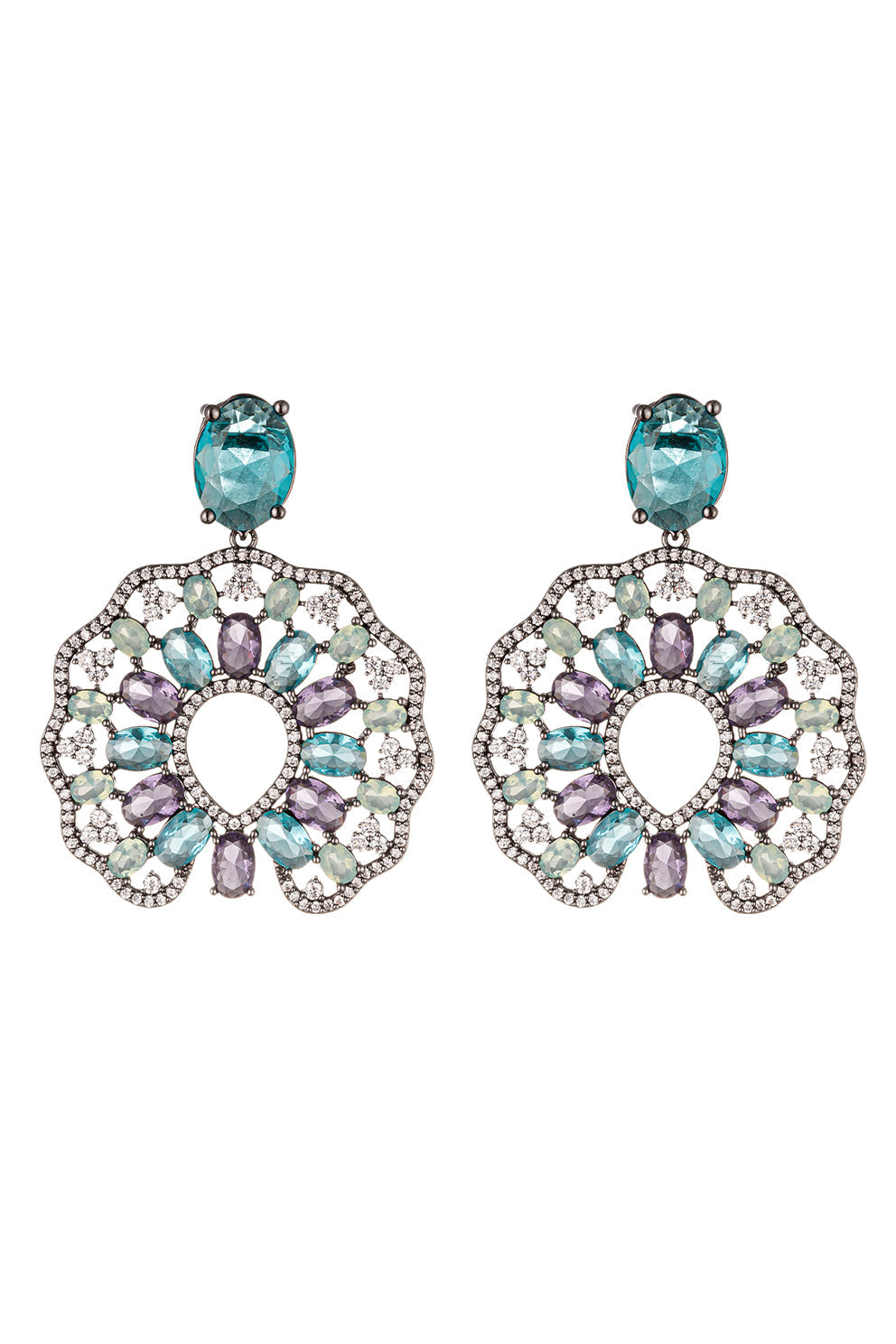 Mila CZ Drop Earrings