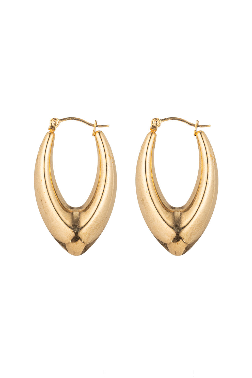 Lya Golden Drop Earrings