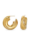 Gianna Bean Loop Earrings