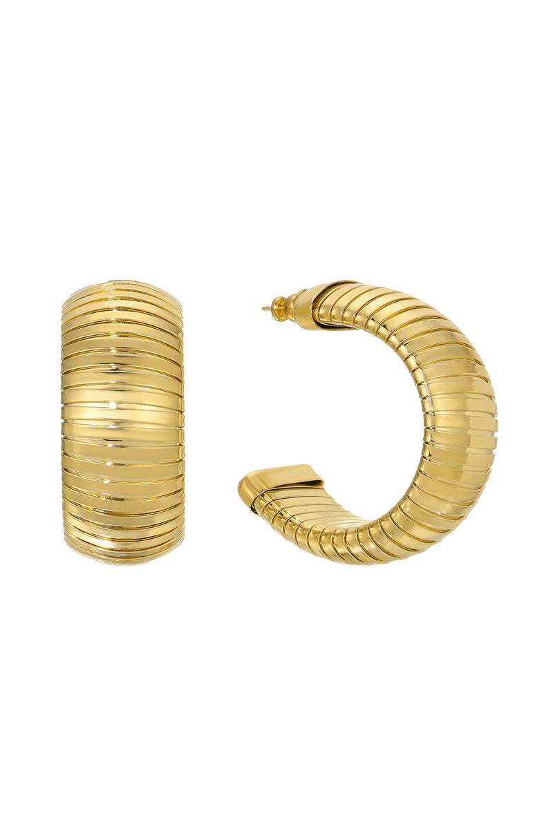 Viviana Golden Loop Earrings