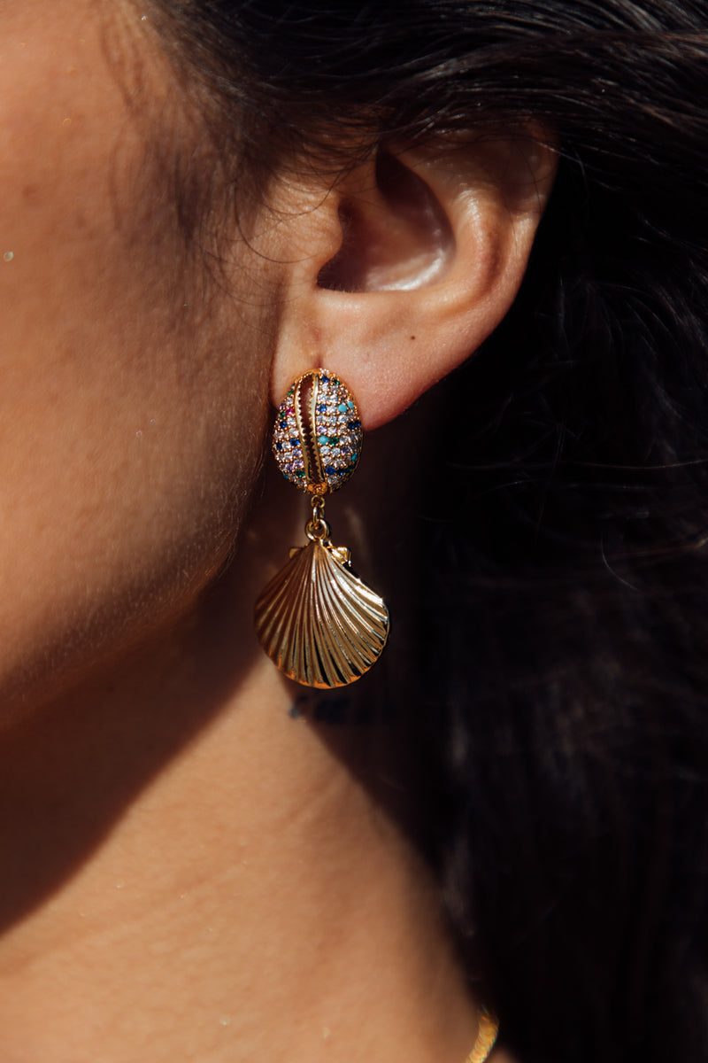Cowry Earrings