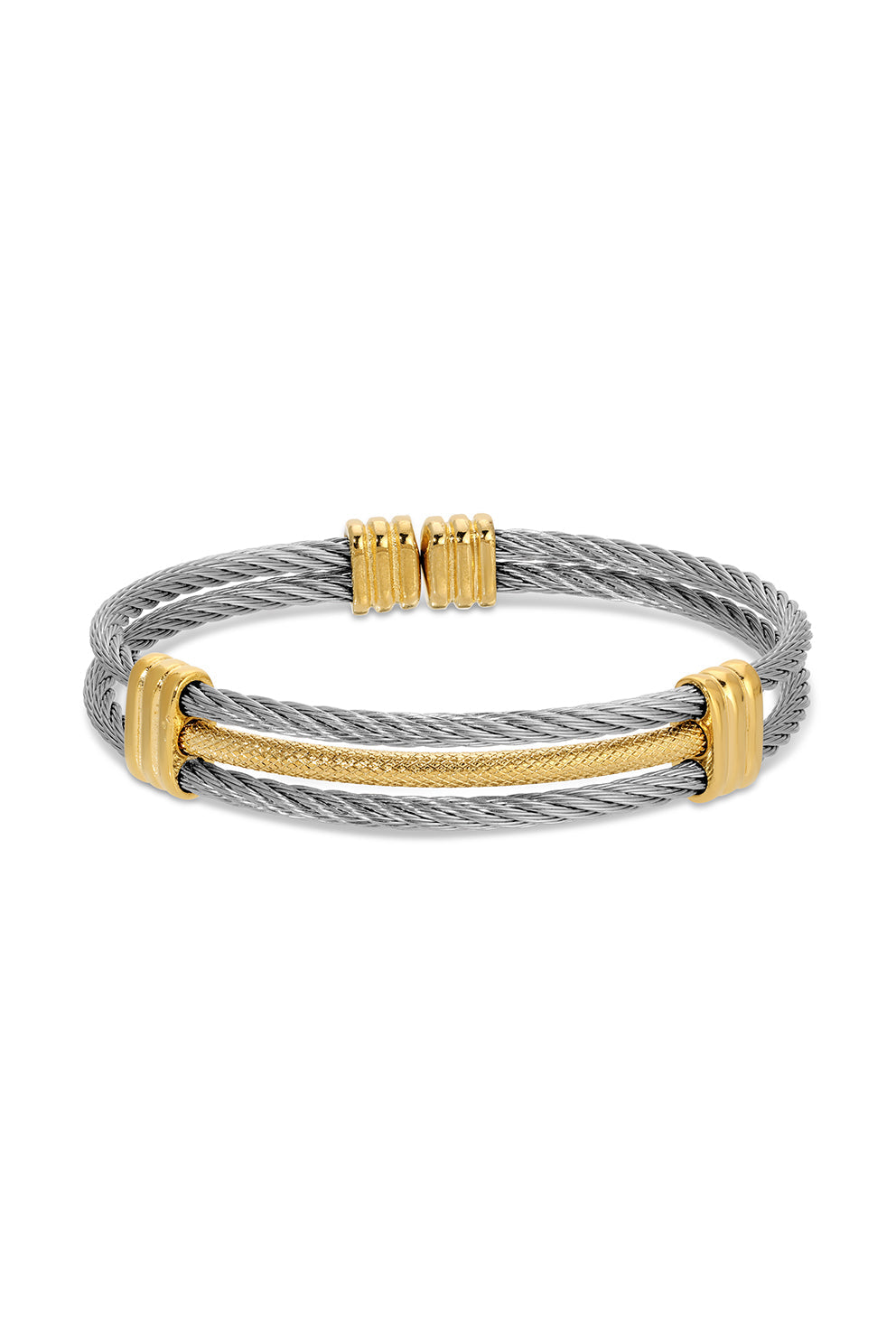 Wolf Head 3 Piece Bracelet set
