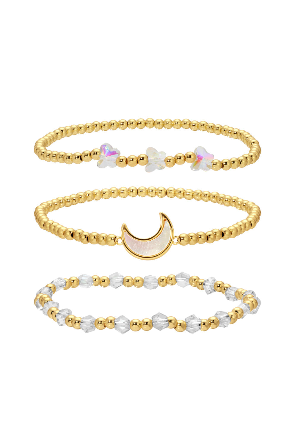 Ellie Moon 3-Piece Bolo Bracelet Set
