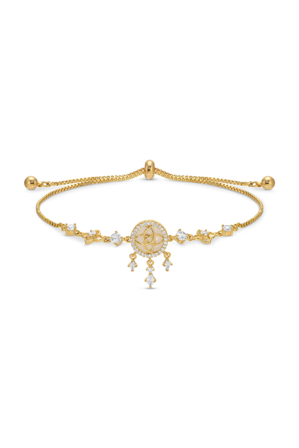 Adi 2-Piece CZ Bolo Bracelet Set