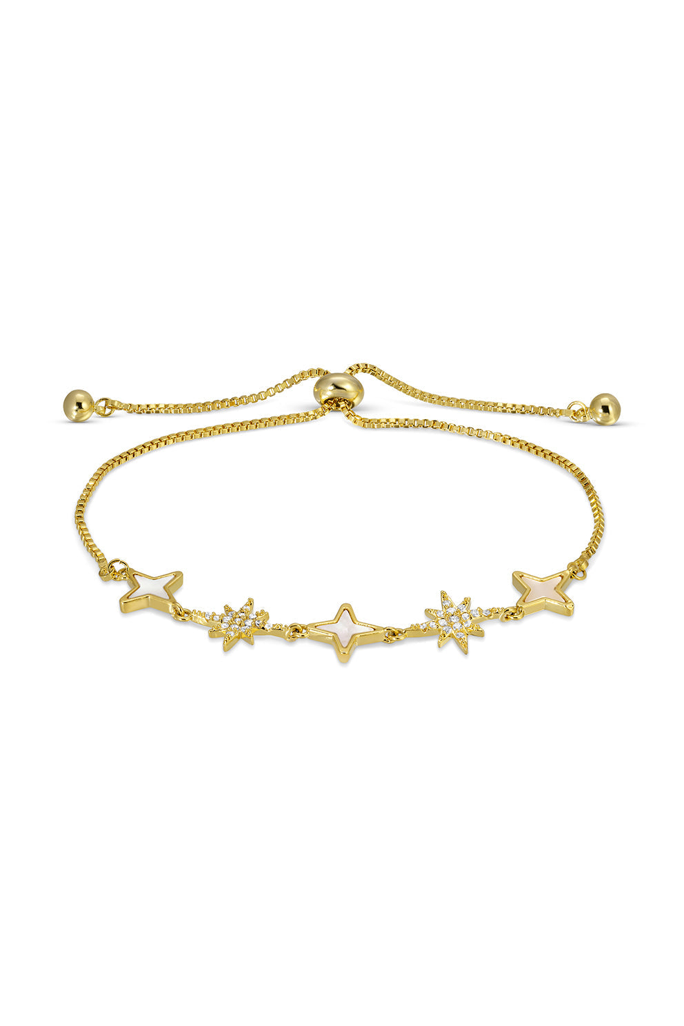 Luna Heart CZ Bracelet Set