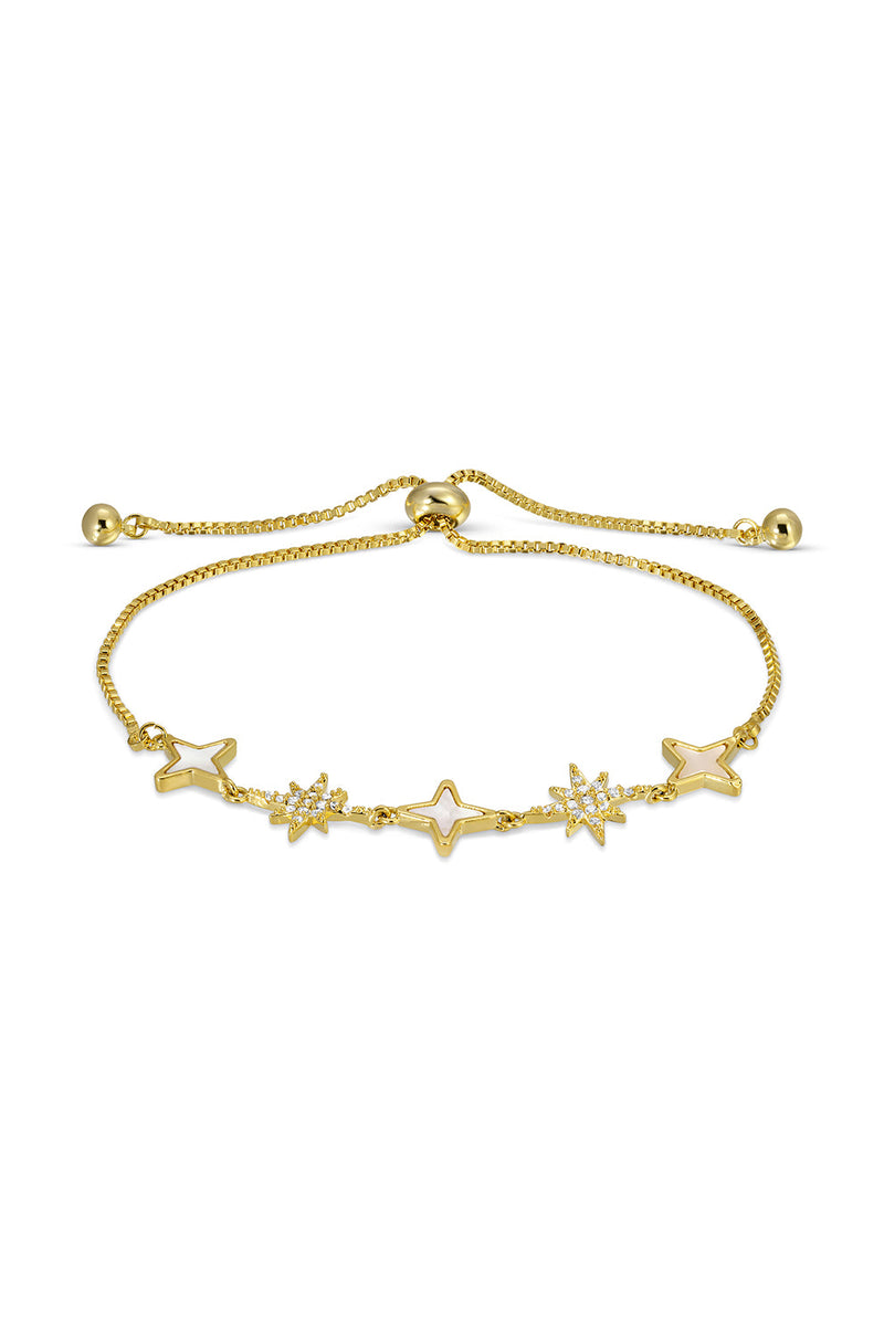 Luna Heart CZ Bracelet Set