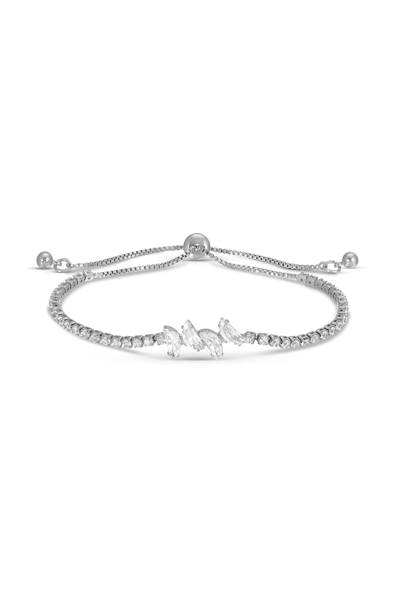 Emily Heart CZ Bracelet Set