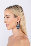 New Gala Green Drop Earrings