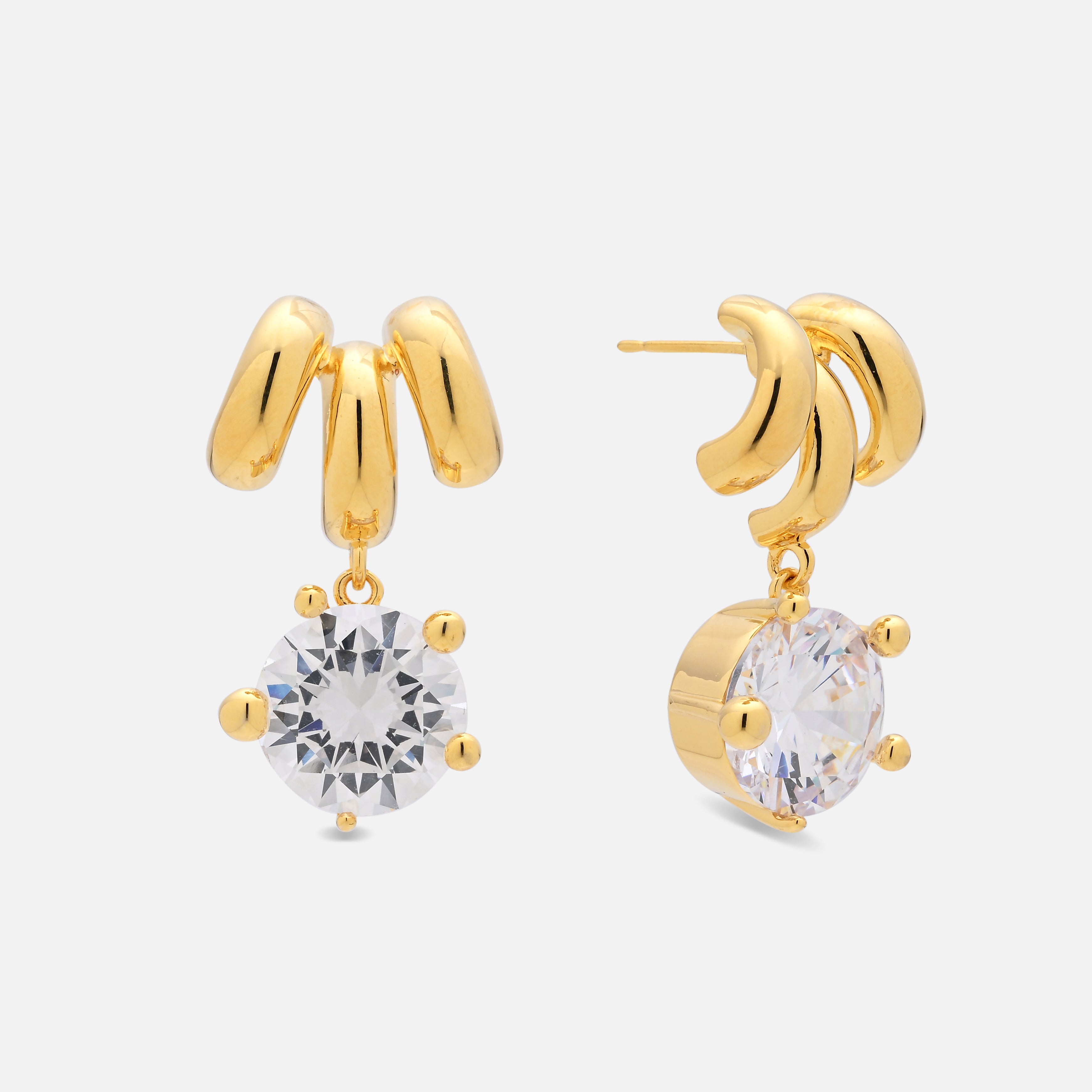 Isadora CZ Drop Earrings