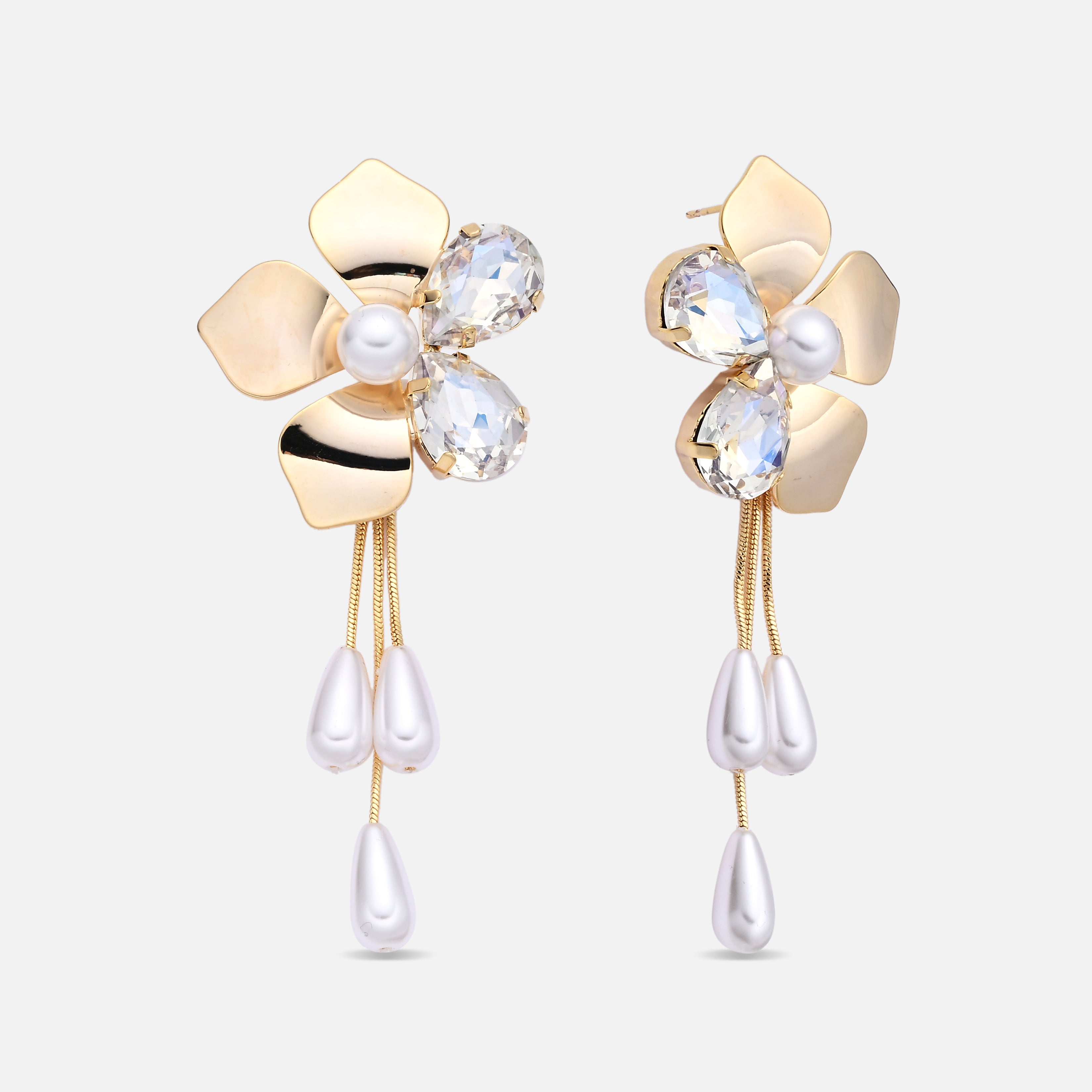 Penelope Flower Drop Earrings