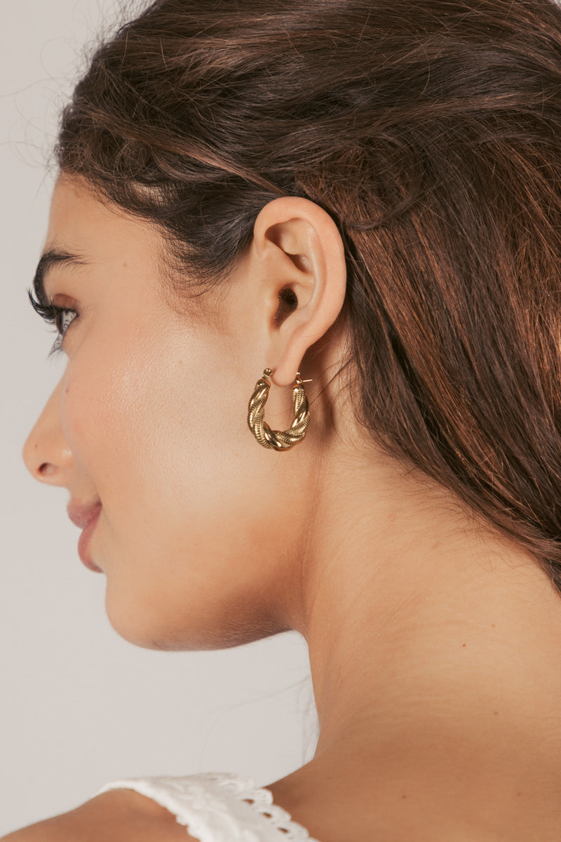 Charlotte Twist Earring
