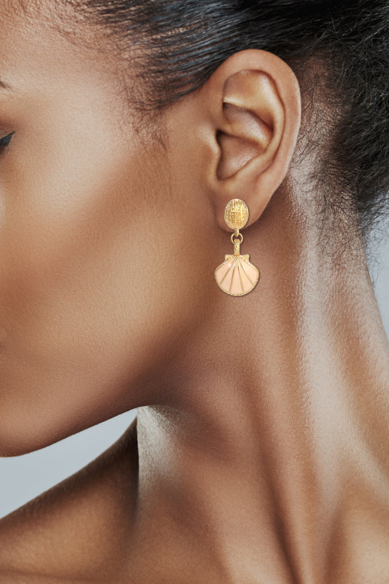 Inaya Shell Drop Earring