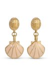 Inaya Shell Drop Earring
