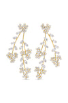 Serenity Leaf Dangle Earrings