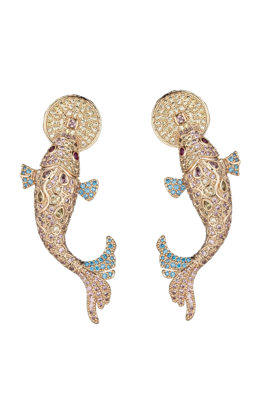 Zoe Koi Fish CZ Earrings – Eye Candy Los Angeles