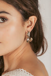 Mae Heart Dangle Earrings