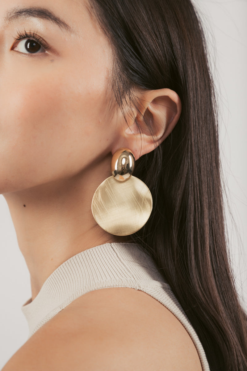 Sophia 18K Gold Plated Drop Earrings