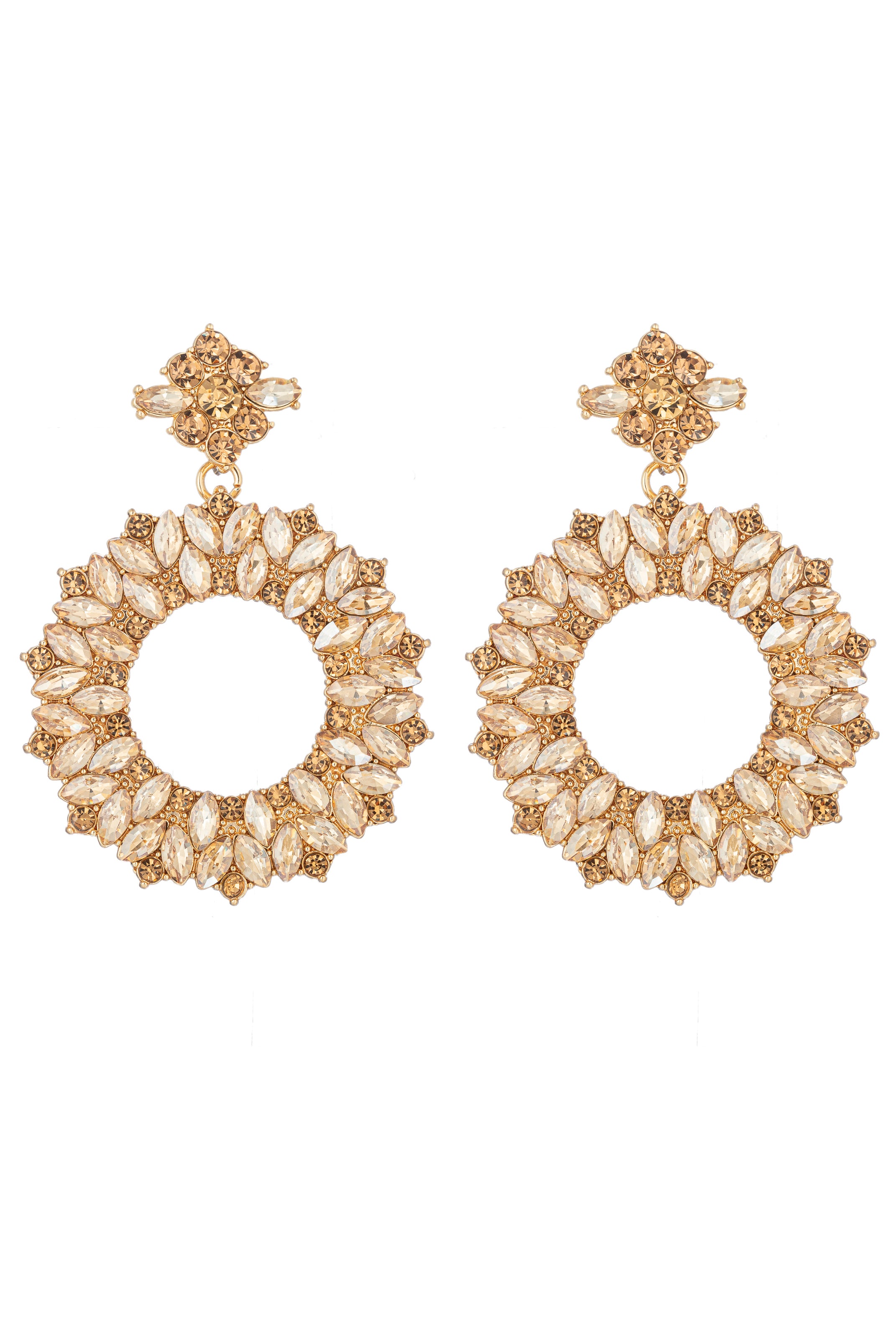 Stephanie Hot Pink Loop Earring