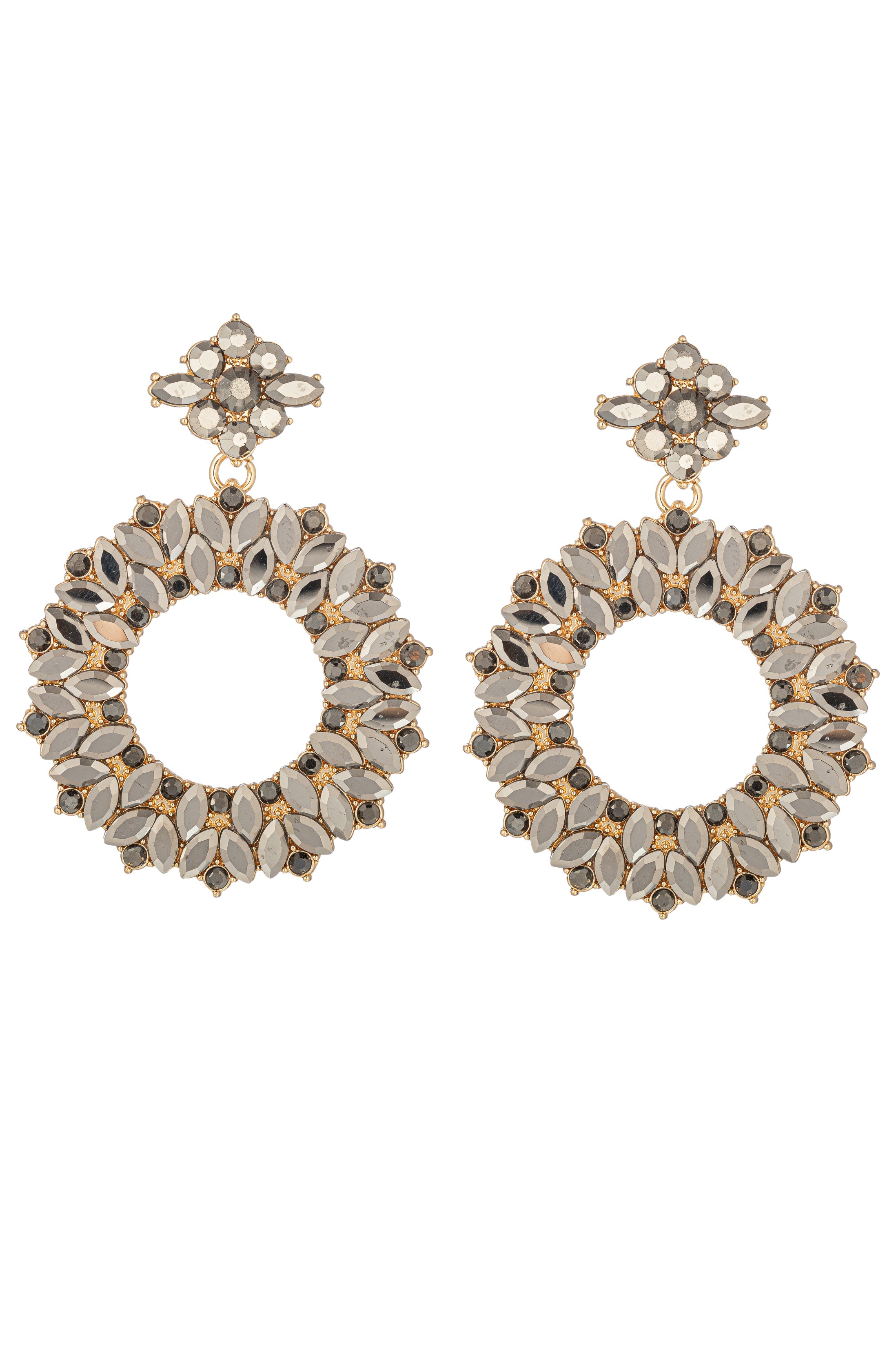 Stephanie Hot Pink Loop Earring