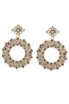 Stephanie Hot Pink Loop Earring