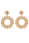 Stephanie Hot Pink Loop Earring
