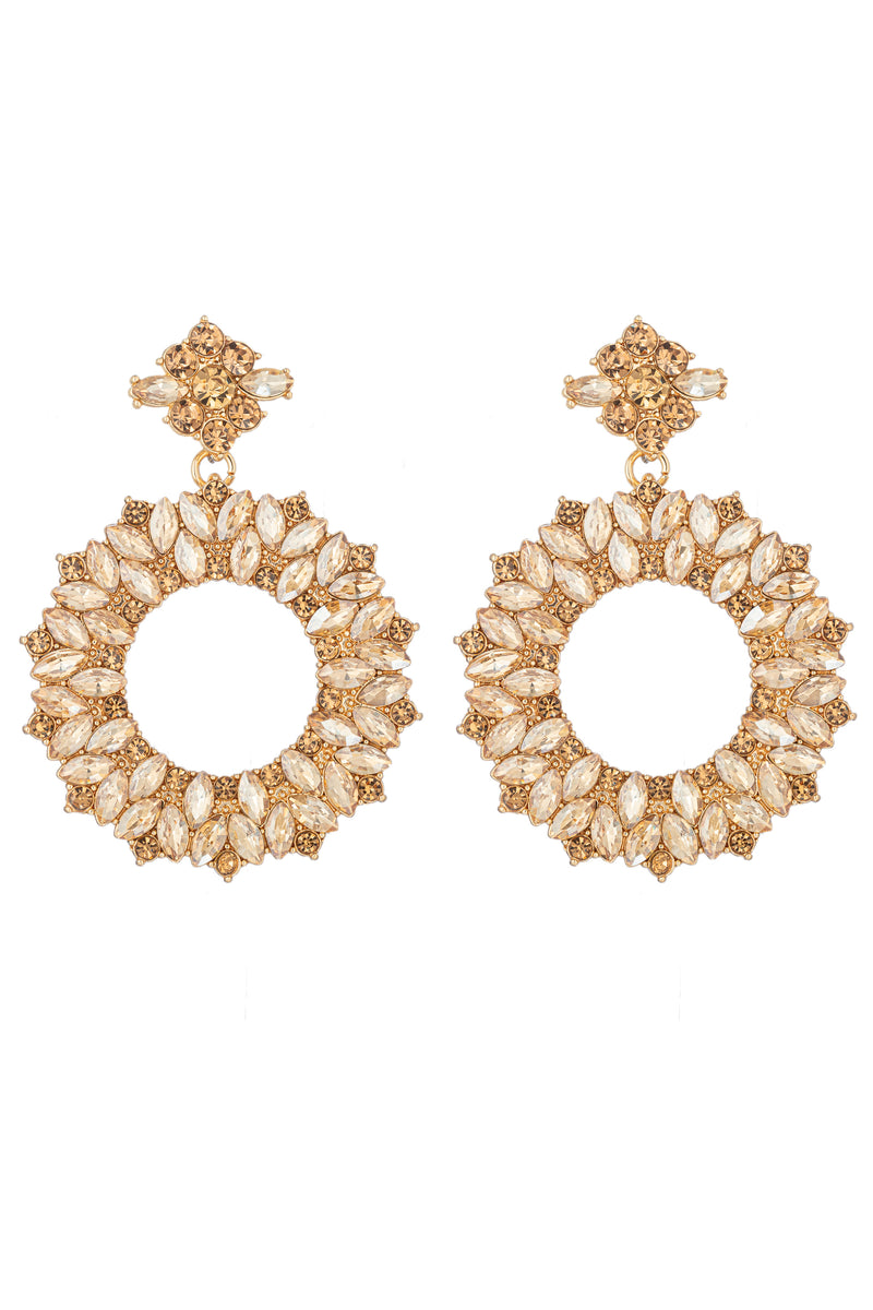 Stephanie Hot Pink Loop Earring