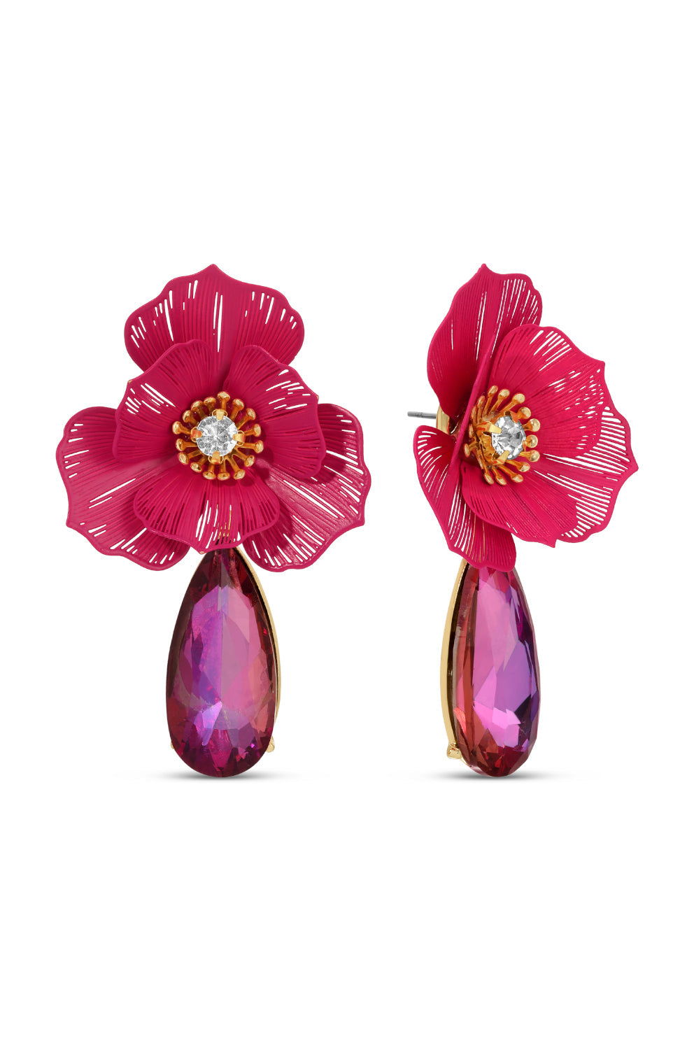 Charlene Statement Flower Earrings