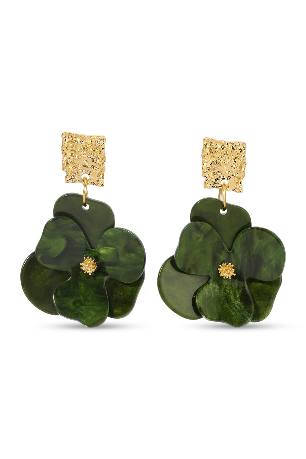 Dolores Flower Drop Earrings