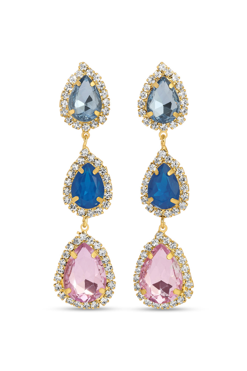 Janelle Pear Drop Dangle Earrings