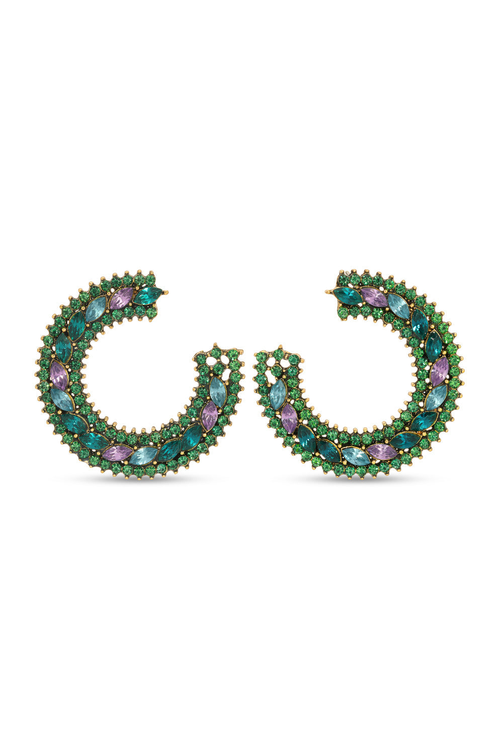 Britney CZ Statement Earrings