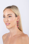 Sweet Heart CZ Statement Earring